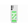 Image de Coque En Silicone Avec Laniere Pour Samsung Galaxy S22 Ultra Blanc