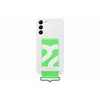 Image de Coque En Silicone Avec Laniere Pour Samsung Galaxy S22+ Blanc