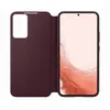 Image de Étui de téléphone portefeuille - Samsung - Galaxy S22 Plus - Rouge - Compatible coque - Face intelligente