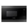 Image de Four Micro-ondes Encastrable Samsung Ms22m8274am 22 L Cavité Céramique Noir 595 X 380 X 320 Mm