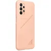 Image de Coque - SAMSUNG - Galaxy A23 - Pêche - Ultra fine - Porte-carte intégré