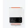 Image de Coque En Silicone Avec Lanière Pour Samsung Galaxy Z Flip 4 Blanc