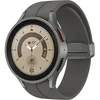 Image de Samsung Galaxy Watch5 Pro 3,56 Cm (1.4") Oled 45 Mm Numérique 450 X 450 Pixels Écran Tactile Titane Wifi Gps (satellite