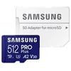 Image de Samsung PRO Plus MB-MD512SA - carte memoire flash - 512 Go - microSDXC UHS-I