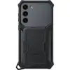Image de Coque Renforcée Avec Support Amovible Pour Samsung Galaxy S23+ 5g Gris Anthracite