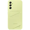 Image de Coque Souple Ultra Fine Avec Porte Carte Intégré Pour Samsung Galaxy A34 5g Vert