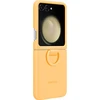 Image de Coque En Silicone Avec Anneau Pour Samsung Z Flip 5 Abricot