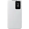 Image de Etui Folio Smart Clear View Avec Porte Carte Pour Samsung Galaxy S24+ Gris Clair