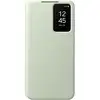 Image de Etui Folio Smart Clear View Avec Porte Carte Pour Samsung Galaxy S24+ Vert Clair