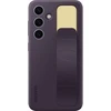 Image de Coque En Silicone Avec Lanière Pour Samsung Galaxy S24 Violet Foncé