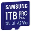 Image de CARTE MEMOIRE SAMSUNG 1 To MICRO-SD PRO PLUS 2023 avec lecteur USB Classe 10 / MB-MD1T0SB/WW