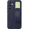 Image de Samsung Coque silicone avec Lanière (Bleu) - Samsung Galaxy A55 5G