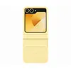 Image de Coque - SAMSUNG - Galaxy Z Flip6 - Jaune - Cuir artificiel - Souple