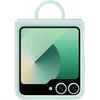 Image de Coque Et Étui Téléphone Mobile Samsung Coque Silicone Avec Anneau Galaxy Z Flip 6 Vert D Eau