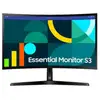 Image de Ecran 24'' samsung s24d366gau noir va 1920x1080 incurvé 1800r 4ms 100hz 16:9 250 cdm² hdmi vga casque pied inclinable vesa 75x75 ls24d366gauxen
