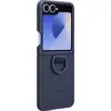 Image de Coque Silicone Samsung Galaxy Z Flip 6 Anneau Bleu Nuit Samsung