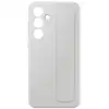 Image de Coque En Silicone Avec Laniere Pour Galaxy S24 Fe Gris