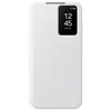 Image de Coque et étui téléphone mobile Samsung Etui Smart View avec porte-carte pour Galaxy S24 FE - Blanc