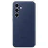 Image de Etui Smart View avec porte-carte Galaxy S24 FE Bleu