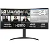 Image de Ecran lg 34 noir 34wr50qk-b incurvé va 100hz 21:9 5ms 3440x1440 300cdm2 2xhdmi dp vesa 100x100 inclinaison amd freesync mode das black stabilizer 34WR50QK-B.AEU