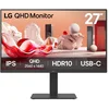Image de Lg 27ba65qb-b.aeu Écran Plat De Pc 68,6 Cm (27") 2560 X 1440 Pixels Wide Quad Hd Led Noir
