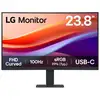 Image de Ecran incurve lg 24u421a-b 23.8 full hd va 100hz usb-c 15w noir 24U421A-B.AEUQ