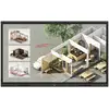Image de Lg Createboard Standard Tableau Blanc Interactif 165,1 Cm (65") 3840 X 2160 Pixels Écran Tactile Noir
