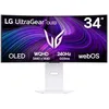 Image de Ecran PC Gamer Incurvé LG 34 WQHD 240Hz Dalle OLED 003ms - Ajustable en hauteur - 34GX90SA W
