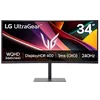 Image de Ecran PC Gamer Incurvé - LG - 34’’ - 240Hz - QHD - Dalle VA - 1ms - Ajustable en hauteur - 34G630A-B