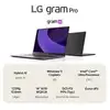 Image de Pc Portable Lg Gram Pro 17'' Alliage Magnésium Noir Obsidien Lg