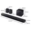 Image de Barre De Son Q-series Hw-q990f/zf 11.1.4 Noir Graphite 1232.0 Mm Samsung