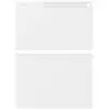 Image de Smart Book Cover Hybride Blanc Pour Samsung Galaxy Tab S10 Fe+