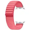 Image de Bracelet pour galaxy watch 20mm taille s, m 115mm collection confort samsung rouge ET-SVL32SR