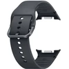 Image de Bracelet Pour Galaxy Watch 115mm S/m 20mm Édition Sport En Silicone Gris Anthracite Samsung