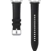 Image de Bracelet - SAMSUNG - Galaxy Watch - Hybride Premium - Fluoroélastomère - Noir