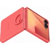 Image de Coque En Silicone Avec Anneau Selfie Corail Pour Samsung Galaxy Z Flip 7