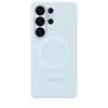 Image de Coque en silicone magnetique pour Galaxy S26 Ultra - bleu clair