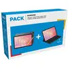 Image de Pack tablette tactile samsung galaxy tab s11 11 wi fi 128 go gris + book cover keyboard slim spen inclus