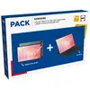 Image de Pack tablette tactile samsung galaxy tab s11 ultra 14,6 wifi 256 go gris + book cover keyboard + slim s pen