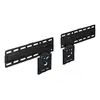 Image de Support mural tv slim fit fixe 50 kg acier noir 5,3 mm 8265631
