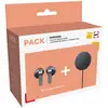 Image de Ecouteurs Samsung Buds4 + Pad Charge À Induction 25w