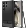Image de Coque Spigen Rugged Armor pour Samsung Galaxy S24 Ultra (noir mat)