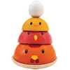 Image de Plantoys Jouets En Bois Poulet Nidifiant