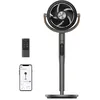 Image de Smart Ventilateur Sur Pied 25Db Silencieux Flux DAir 7.5 M/S Portée De 30 M Oscillation À 120° + 105° Avec Télécommande 6 Mo