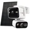 Image de Tapo C675D KIT - Caméra de Surveillance Solaire Extérieure 4K Double Objectif - Caméra Wi-Fi - Ultra Grand Angle 169° + Zoom 5X