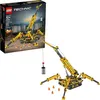 Image de Jouet de construction - LEGO - Grue à chenilles compacte - 920 pièces - Jaune et noir - 10 ans et plus