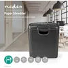 Image de Destructeur de documents - Noire - A4 - 10 pages - 2.5 m/min - 10 litres