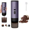 Image de Machine à café à capsules portable - auto-chauffante 4 à 6 minutes - petite capsule - grande capsule - café moulu - USB - Violet