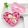 Image de Coffret Cadeau de 10 Roses Parfumées - MARSEE - Savon Fleurs - 120g - Bien-être - Femme