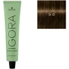 Image de Schwarzkopf Professional - Coloration Igora Zero Amm 3-0 châtain foncé naturel